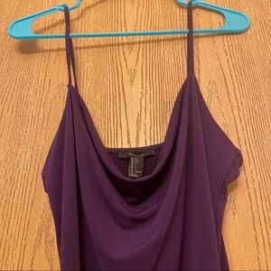 F21 Cowl Neck Cami Dress, Sz L